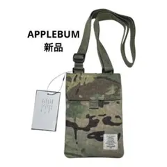 新品 アップルバム APPLEBUM ネックポーチ カモ柄 スマホ ショルダー
