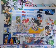 茶*い様 一番くじ ドラゴンボール 40th H賞 イラスト クリアポスター 7