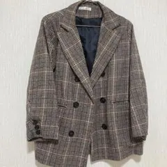 fifth チェック柄ジャケット