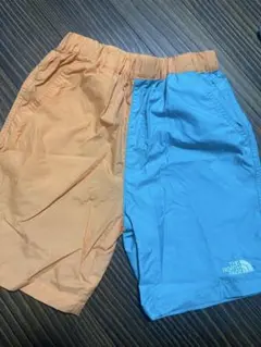 ハーフパンツ オレンジ・エメラルド