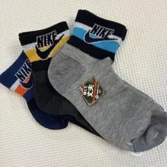 NIKE キッズ ソックス 3足セット 21〜23㎝