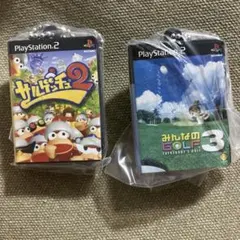 ミニチュア　サルゲッチュ2 & みんなのゴルフ3 セット