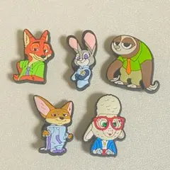 ズートピア　クロックスアクセサリー　ジビッツ