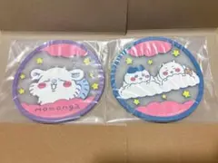 ちいかわ　クリアラバーコースター 2枚セット