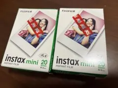 チェキフィルム　20枚入り×2セット