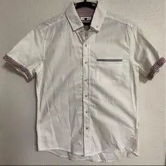 a.v.v HOMME 半袖シャツ ホワイト Mサイズのサムネイル