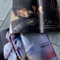 マルシィ　切り抜き　ロッキンオンジャパン　付録