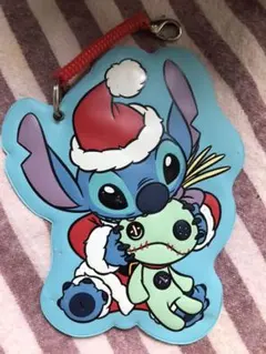 ディズニーランド　チケットホルダー　クリスマス　スティッチ　パスポートホルダー