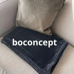 BoConcept✨クッション ベルベット 光沢 ブラウン 58cm 大サイズ