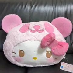 サンリオ ハローキティ パンダ ぬいぐるみ クッション - メルカリ