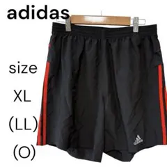 【adidas】 アディダス ハーフパンツ ブラックXL 大きめ ショートパンツのサムネイル