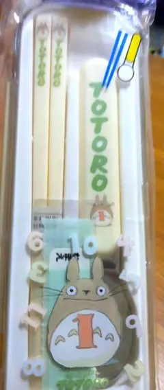 ジブリ となりのトトロ　箸&スプーン　コンビセット　名前シール付