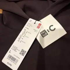 新品UNIQLOC 廃盤19wineスウェットオーバーサイズプルパーカー　L