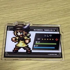 オクトパストラベラー2 II オクトラ グッズ ラバーキーホルダー