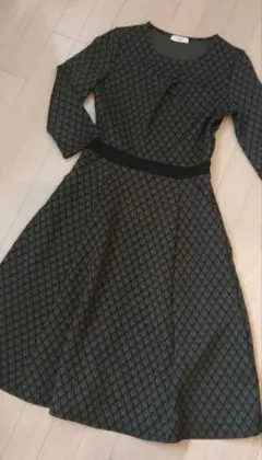 幾何学 ロングワンピース