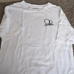 Op ホワイト Tシャツ グラフィックプリント