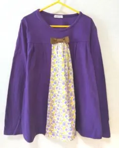 長袖カットソー130(ベルメゾン)