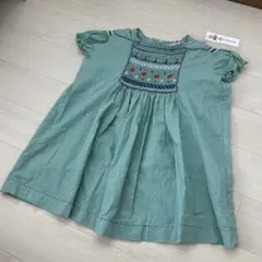 CARAMEL MORINGA DRESS スモッキングワンピース 8y CARAMEL MORINGA DRESS スモッキングワンピース 8y | Mercari