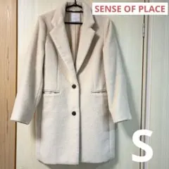 美品✨チェスターコート アーバンリサーチ SENSE OF PLACE ベージュ