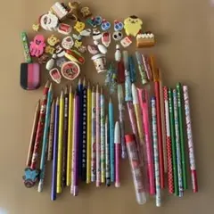 文房具 まとめ売り 鉛筆 消しゴム マーカー キャラクター