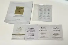 d'Alba インテンシブリフテンションマスク1枚、トライアル7点