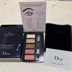 未使用　ディオール　ミニメイクアップパレット　アイシャドウ　リップ