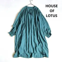 お値下げHOUSE OF LOTUS ストライプ長袖ワンピース 2026年最新】HOUSE OF LOTUS 柄：ストライプ レディース 長袖・七分袖
