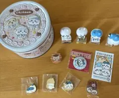 ちいかわ ホールケーキ型クッキー缶 中身なし　他12点セット　おまけ付き