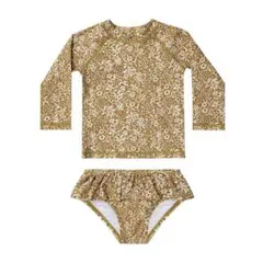 新品 4-5y Rylee&Cru GoldenDitsy RashGuard