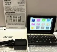 動作確認済みほぼ未使用SHARP Brain PW-SH3-B 電子辞書 本体