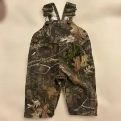 vintage バスプロ　bassproshops迷彩柄　オーバーオール