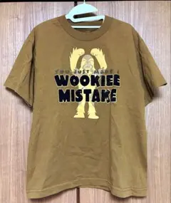 STAR WARS チューバッカ Tシャツ ブラウン 茶 L スターウォーズ