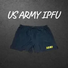 US ARMY IPFU トレーニングナイロンショーツ ブラックミリタリーのサムネイル