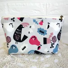 大サイズ♡5点目100円♡新品♡ハンドメイド♡スイーツ柄ポーチ - メルカリ