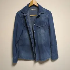 デニムシャツ ナノユニバース
