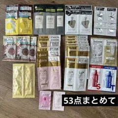 ★*★様 【大量】ヘアケア用品　シャンプー　サンプル　サシェ　53点セット