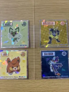 ポケモンウエハースチョコ コレクターズシール【人気の色違いルカリオ入り！】