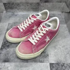 コンバース　ワンスター　24cm キャンバス　ピンク