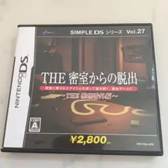 SIMPLE DSシリーズ Vol.27 THE 密室からの脱出 推理番外編