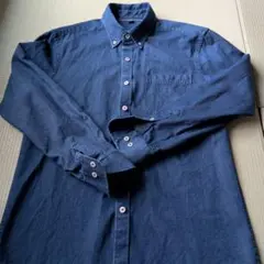 メンズシャツ M ボタンダウン デニム