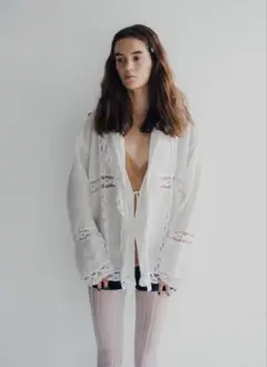 Pasterip/Battenberg lace design blouseのサムネイル