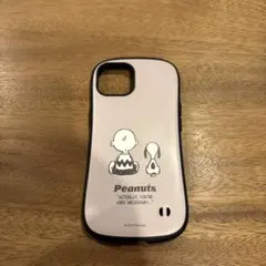 アイフェイスiface PEANUTSくすみグレージiPhone 14用ケース