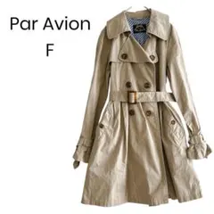 ParAvion トレンチコート Aライン オフィス ベージュ 春秋 1309
