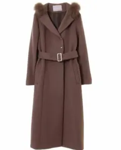 31sonsdemode　ファー付きフードコート