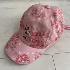 ディズニー♡ミニーマウス 花柄キャップ