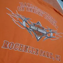 usa製 Harley-Davidson ポケット付き両面プリント Tシャツ