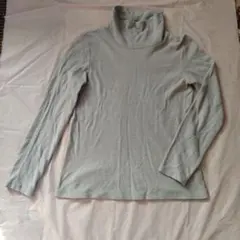 UNIQLO ヒートテック　タートルネック 長袖 ライトグレー L