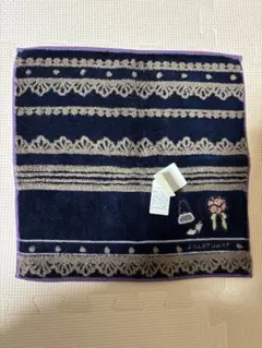 JILL STUART タオルハンカチ ネイビー