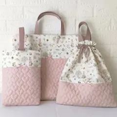 【そら様専用①】ハンドメイド レッスンバッグ 上靴袋