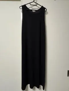 Ropé Picnic ノースリーブロングワンピース 38 ブラック